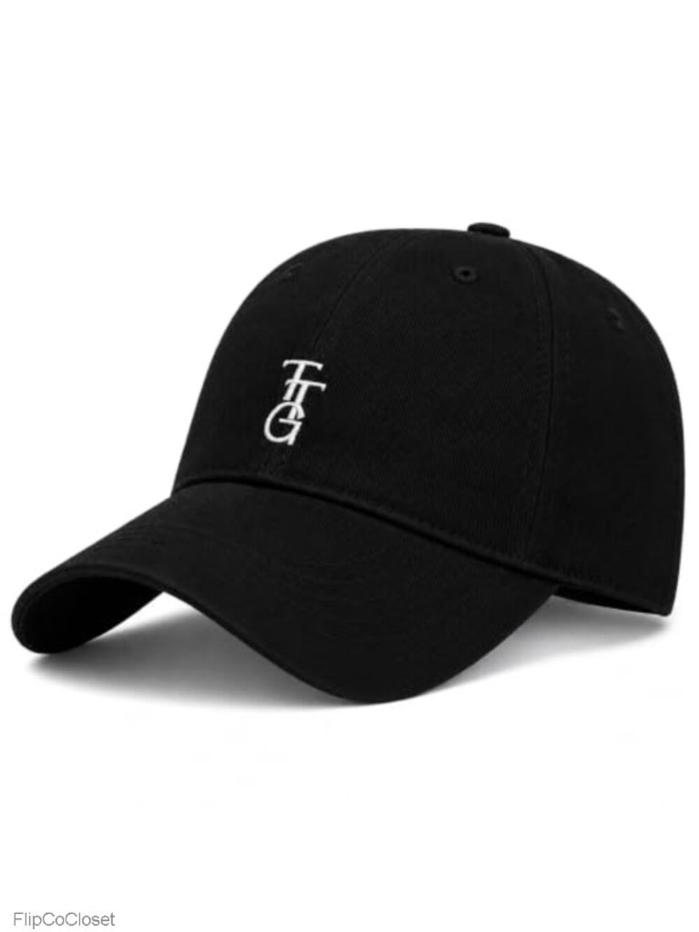 Washed Cotton Baseball Cap Unstructured Adjustable Strapback